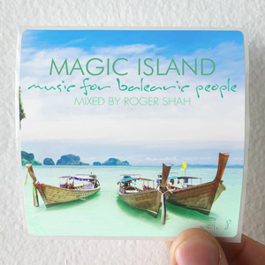 Roger Shah Magic Island Music For Balearic People Vol 8 Album Cover Sticker
