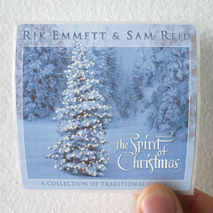 Rik Emmett The Spirit Of Christmas Album Cover Sticker Rik Emmett The Spirit Of Christmas Album Cover Sticker