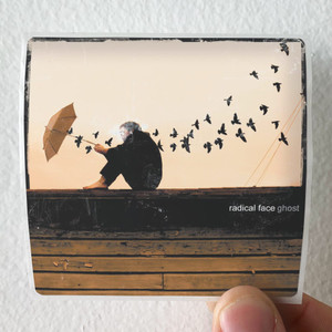 Radical Face Ghost Album Cover Sticker Radical Face Ghost Album Cover Sticker