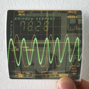 Rainbow Serpent Pulse 1 Album Cover Sticker Rainbow Serpent Pulse 1 Album Cover Sticker