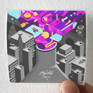 Robotaki Science Album Cover Sticker