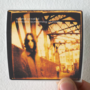 Roland Orzabal Tomcats Screaming Outside Album Cover Sticker Roland Orzabal Tomcats Screaming Outside Album Cover Sticker