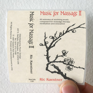 Ric Kaestner Music For Massage Ii Album Cover Sticker Ric Kaestner Music For Massage Ii Album Cover Sticker