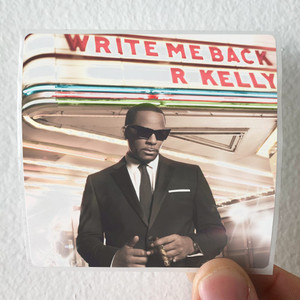 R Kelly Write Me Back Album Cover Sticker