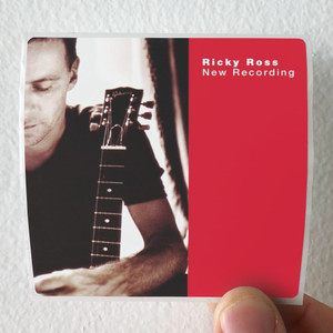 Ricky Ross New Recording Album Cover Sticker Ricky Ross New Recording Album Cover Sticker