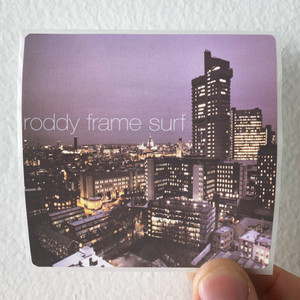 Roddy Frame Surf Album Cover Sticker