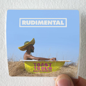 Rudimental Toast To Our Differences Album Cover Sticker Rudimental Toast To Our Differences Album Cover Sticker