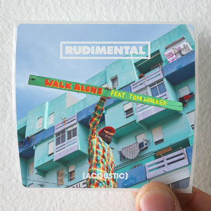 Rudimental Walk Alone Album Cover Sticker Rudimental Walk Alone Album Cover Sticker