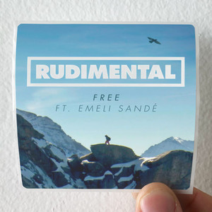 Rudimental Free Remixes Album Cover Sticker Rudimental Free Remixes Album Cover Sticker