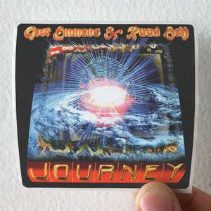 Ruud Heij Journey Album Cover Sticker Ruud Heij Journey Album Cover Sticker