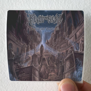 Revel In Flesh Manifested Darkness Album Cover Sticker Revel In Flesh Manifested Darkness Album Cover Sticker