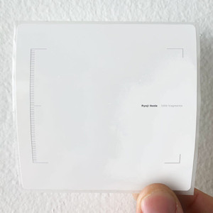 Ryoji Ikeda 1000 Fragments Album Cover Sticker Ryoji Ikeda 1000 Fragments Album Cover Sticker