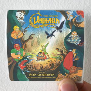 Ron Goodwin Valhalla Album Cover Sticker Ron Goodwin Valhalla Album Cover Sticker