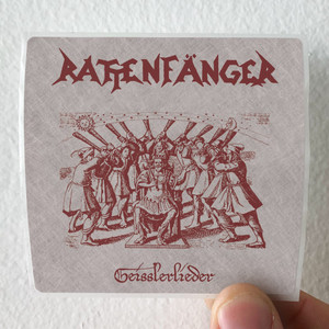 Rattenfanger Geisslerlieder Album Cover Sticker Rattenfanger Geisslerlieder Album Cover Sticker