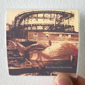 Red House Painters Red House Painters Album Cover Sticker Red House Painters Red House Painters Album Cover Sticker