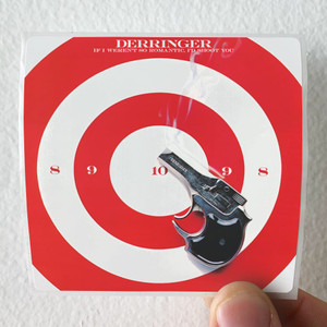 Rick Derringer If I Werent So Romantic Id Shoot You Face To Face Album Cover Sticker