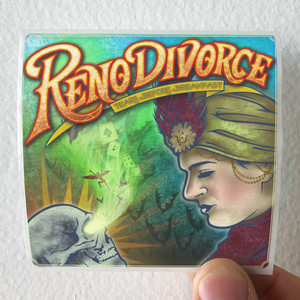 Reno Divorce Tears Before Breakfast Album Cover Sticker