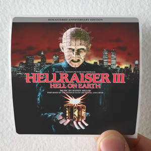 Randy Miller Hellraiser Iii Hell On Earth Album Cover Sticker Randy Miller Hellraiser Iii Hell On Earth Album Cover Sticker