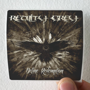Reality Grey Define Redemption Album Cover Sticker
