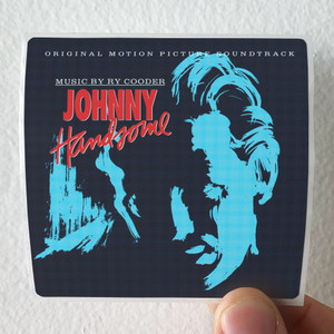 Ry Cooder Johnny Handsome Album Cover Sticker Ry Cooder Johnny Handsome Album Cover Sticker