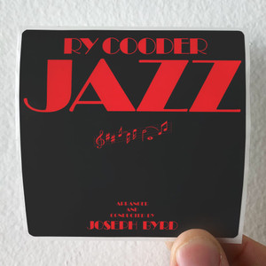 Ry Cooder Jazz Album Cover Sticker