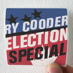 Ry Cooder Election Special Album Cover Sticker Ry Cooder Election Special Album Cover Sticker