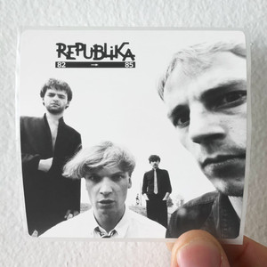 Republika 82 85 Album Cover Sticker Republika 82 85 Album Cover Sticker