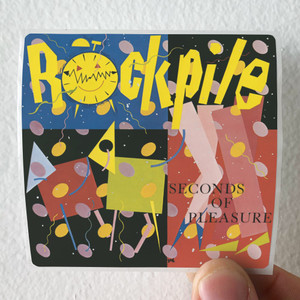Rockpile Seconds Of Pleasure Album Cover Sticker Rockpile Seconds Of Pleasure Album Cover Sticker
