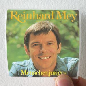 Reinhard Mey Menschenjunges Album Cover Sticker Reinhard Mey Menschenjunges Album Cover Sticker