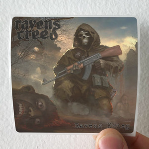 Ravens Creed Ravens Krieg Album Cover Sticker Ravens Creed Ravens Krieg Album Cover Sticker