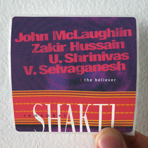 Remember Shakti The Believer Album Cover Sticker Remember Shakti The Believer Album Cover Sticker