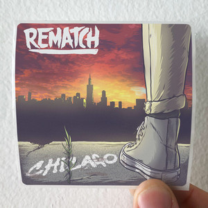 Rematch Chicago Album Cover Sticker Rematch Chicago Album Cover Sticker