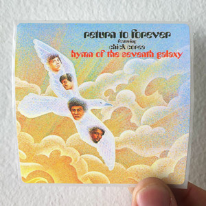 Return to Forever Hymn Of The Seventh Galaxy Album Cover Sticker Return to Forever Hymn Of The Seventh Galaxy Album Cover Sticker