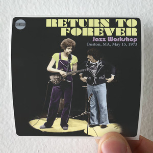Return to Forever Jazz Workshop Boston Ma May 15 1973 Album Cover Sticker