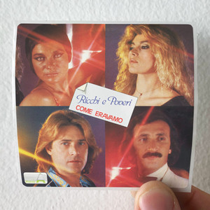 Ricchi e poveri Come Eravamo Album Cover Sticker Ricchi e poveri Come Eravamo Album Cover Sticker