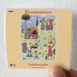 Renaissance Scheherazade And Other Stories Album Cover Sticker Renaissance Scheherazade And Other Stories Album Cover Sticker