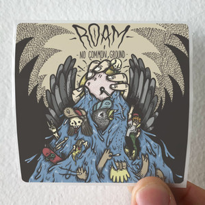 Roam No Common Ground Album Cover Sticker Roam No Common Ground Album Cover Sticker