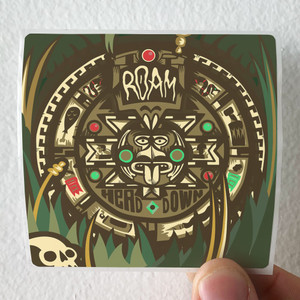 Roam Head Down Album Cover Sticker Roam Head Down Album Cover Sticker