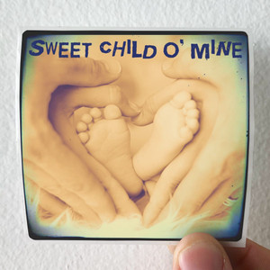 Rob Lundgren Sweet Child O Mine Album Cover Sticker Rob Lundgren Sweet Child O Mine Album Cover Sticker