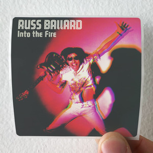 Russ Ballard Into The Fire 1 Album Cover Sticker Russ Ballard Into The Fire 1 Album Cover Sticker