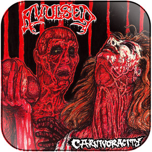 Avulsed Carnivoracity Album Cover Sticker Album Cover Sticker Avulsed Carnivoracity Album Cover Sticker Album Cover Sticker