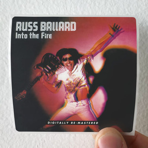 Russ Ballard Into The Fire Album Cover Sticker Russ Ballard Into The Fire Album Cover Sticker