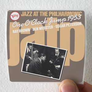 Ray Brown One Oclock Jump 1953 Album Cover Sticker Ray Brown One Oclock Jump 1953 Album Cover Sticker