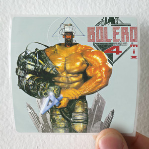 Raul Orellana Bolero Mix 4 Album Cover Sticker