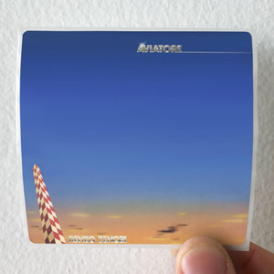 Renzo Zenobi Aviatore Album Cover Sticker Renzo Zenobi Aviatore Album Cover Sticker
