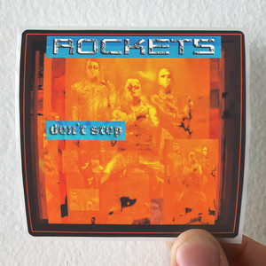Rockets Dont Stop Album Cover Sticker