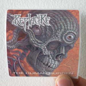 Replacire The Human Burden Album Cover Sticker Replacire The Human Burden Album Cover Sticker