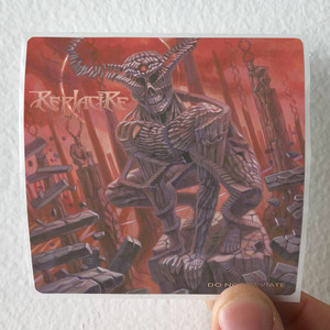 Replacire Do Not Deviate Album Cover Sticker Replacire Do Not Deviate Album Cover Sticker