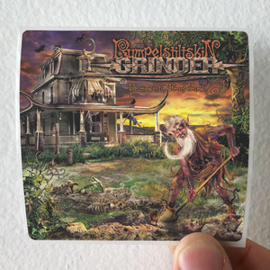 Rumpelstiltskin Grinder Buried In The Front Yard Album Cover Sticker