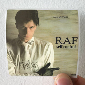 Raf Self Control Album Cover Sticker Raf Self Control Album Cover Sticker